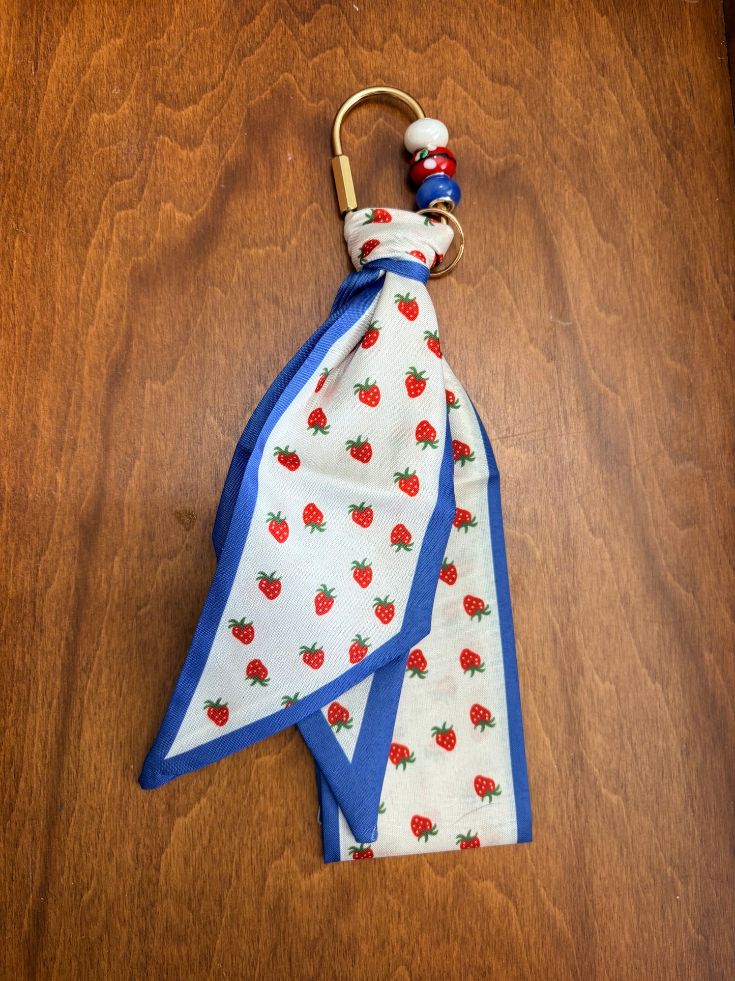 Bag Charm Keychain - Berry Sweet